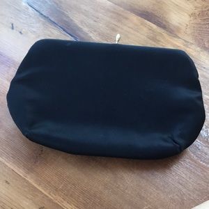 Black clutch with.coin purse